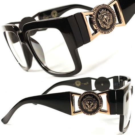 versace reading glasses for men|versace clear glasses men.